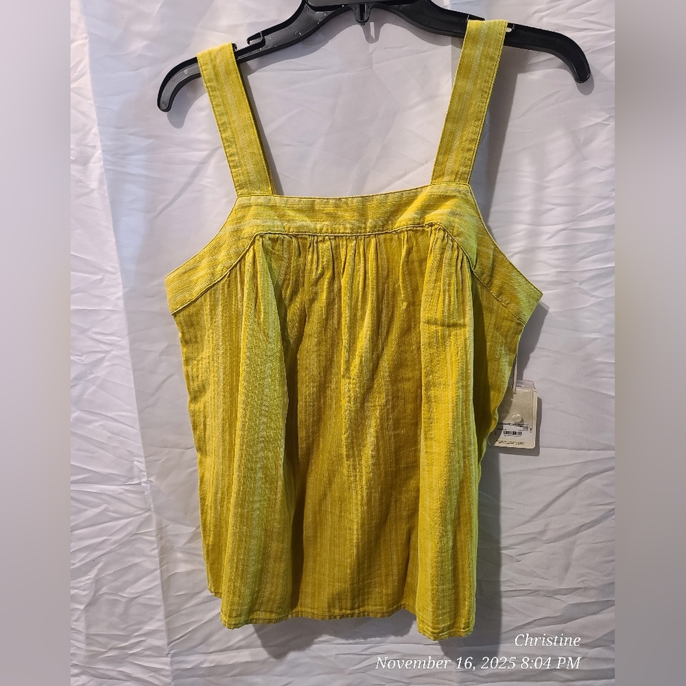 a.n.a. Yellow Women's Top